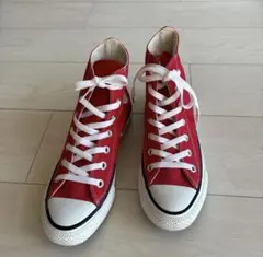 コンバース　スニーカー赤