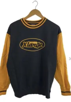 X-LARGE スウェット黒黄