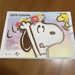 2026 スヌーピーカレンダー壁掛けタイプ