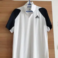 adidas PRIMEGREEN ポロシャツ XL ホワイト/ブラック