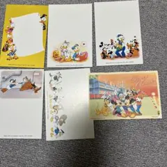ディズニー ドナルド 65周年記念官製はがき等 ６枚セット