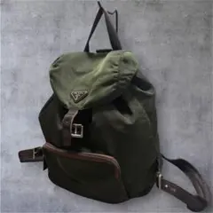 PRADA プラダ ナイロンリュック バックパック オリーブ カーキ 緑