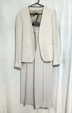 【最終】グリーンレーベルリラクシング　ノーカラー ジャケット パンツ セット