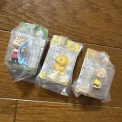 スヌーピー　パッケージミニチュアコレクション　 3個セット