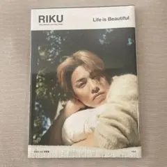 RIKU 1st 写真集 Life is Beautiful 楽天限定版カバー