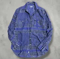 RALPH LAUREN ラルフローレン 長袖シャツ 花柄 パッチワーク風 11 