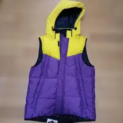 ワークマンのヒーターダウンベスト L