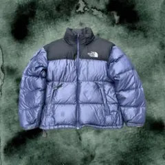 The north Face down jacket Nuptse blue