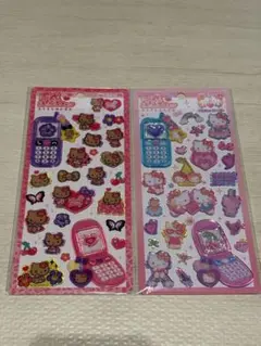 【正規品】平成はっぴーフォン　日焼けキティ　キティ2枚セット