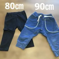 ユニクロ80㎝ズボン・バースデイ90㎝