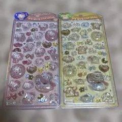 うるちゅるポップシール ベビー ハローキティ ポムポムプリン 2枚セット