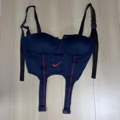 NIKE ビスチェ レースアップ リメイク ネイビー レット