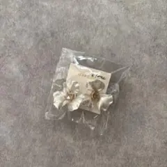 シルバー　ピアス　花