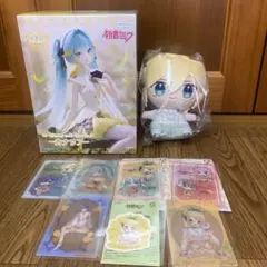 初音ミクフィギアフリューくじ CitrusMIKU D賞マスコット鏡音レンセット