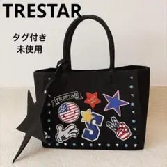 新品✨️】TRESTAR トレスター 迷彩柄 ワッペン トートバッグ A4