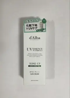 【新品】ダルバ UV ESSENCE トーンアップサンクリーム グリーンのサムネイル