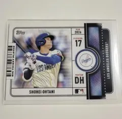 大谷 翔平選手Topps 2026 BIG TICKET インサート ドジャース