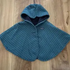 familiar リバーシブルポンチョ