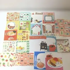 おすそ分け　バラメモ　おりがみ工房　和菓子フレークシール　古川紙工