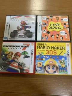動作確認済み マリオシリーズ＆トモコレ初代 4本まとめ売り