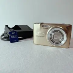 カシオEXILIM ZOOM EX-Z400GDゴールド充電器SDカード - メルカリ
