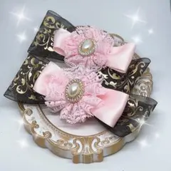 量産型☆地雷系☆ヘアピン☆リボン☆推し活☆ヘアアクセサリー