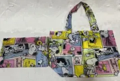 【新品未使用】スヌーピー　ミスド　エコバッグ　大小エコバッグ