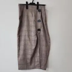 SHEIN チェック柄 タイトスカート M