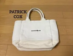PATRICK COX キャンバストートバッグ 生成り　きなり　ハンドバッグ