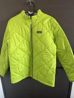 kidsパタゴニア 中綿コート XXL 蛍光グリーン