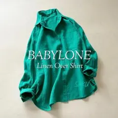 定価17600円 バビロン BABYLONE リネンオーバーシャツのサムネイル