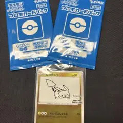 ピカチュウ：YU NAGABA×ポケモンカードゲーム プロモ、おまけ付き