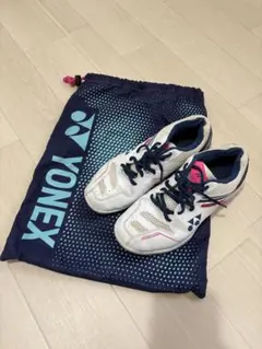 YONEX 배드민턴 슈즈 (수납 가방 포함)