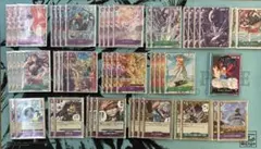 緑紫ルフィ　デッキ　パラレル、SPセット