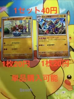 (在庫9セット)ガメノデス 、カメテテ【説明欄を必ずお読み下さい】のサムネイル