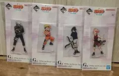 一番くじNARUTO波の国編 Ｇ賞 アクリルスタンド ナルト サスケサクラカカシ