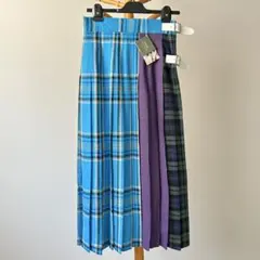 【別注新品】O'Neil of Dublin チェックプリーツロングスカートのサムネイル