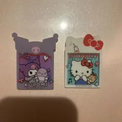 サンリオ　アクリルブローチ　キティ　クロミ