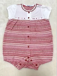 ファミリア　半袖ロンパース　60cm