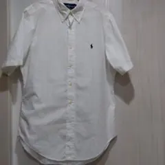美品Ralph Lauren CLASSIC FIT 半袖シャツ ホワイト