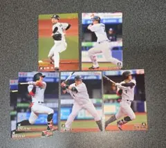 プロ野球チップス　千葉ロッテマリーンズ2018・2019年　６枚セット