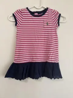 ラルフローレン Ralph Lauren ボーダーワンピース 18M 80-85