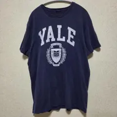John Galt ジョンガルト YALE イェール大学 カレッジTシャツ 紺のサムネイル