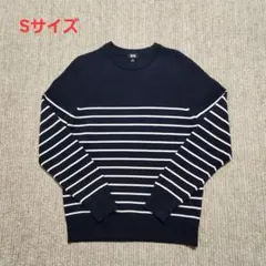 ⭐UNIQLO ウォッシャブルストレッチミラノリブクルーネックセーター　Sサイズ