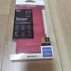 AQUOS sense7 手帳型ケース ピンクのサムネイル