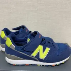 New Balance 996 22cm ネイビー/ライム スニーカー