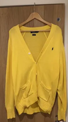 Polo by Ralph Lauren コットンカーディガン イエロー Mのサムネイル