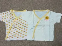 新生児 半袖 短肌着 50～60 2枚セット