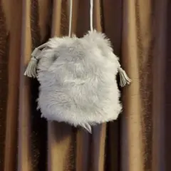 Lisa Conte ファー ショルダーバッグ