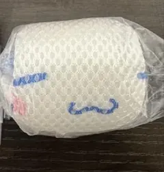 サンリオキャラクターズ　メッシュ巾着　ガチャガチャ　シナモロール　シナモン